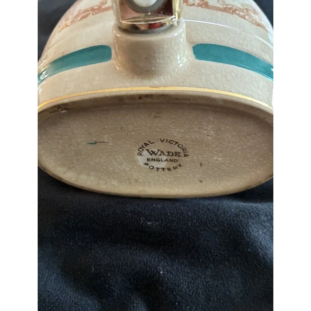 Vintage Wade England Sherry Decanter Royal Victoria Pottery with Tap